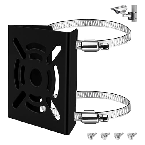 【送料無料】取付金具 ポール 防犯カメラ ブラケット スタンド ハウジング 穴開け不要 円柱 角柱 【すぐ使える フルセット】 監視カメラ スタンド ダミーカメラスタンド 空き巣 屋外 対策