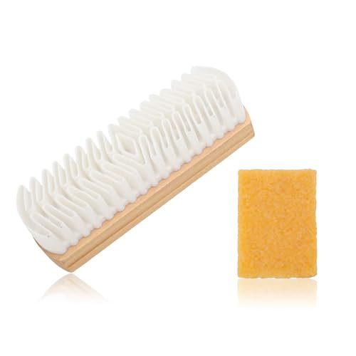 【送料無料】Topatrol 汚れ落とし スエード用 クレープブラシ 靴 ブラシ クリーナー シューズ 天然ゴム..