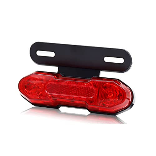 【送料無料】一体型オートバイ テールライト ブレーキ 12V ストップ ランプ led 防水 汎用 バイク用ユ..