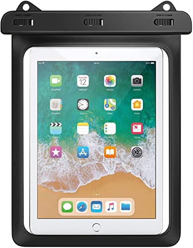 【送料無料】[EnocoLand] タブレット 防水ケース お風呂 12インチまで対応 首掛けストラップ付き IPX8 防水30m