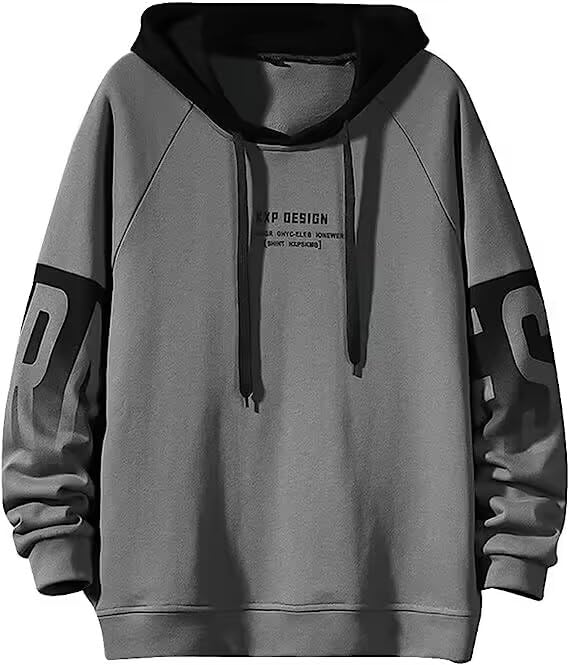 【送料無料】LIYURLTA パーカー メンズ 長袖 フード付き プリント Tシャツ シンプル オシャレ ゆったり..