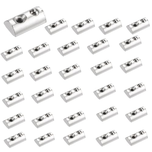 【送料無料】30個入 Tスプリングナット ロールインスプリング T ナット スプリングナット 炭素鋼製 20..