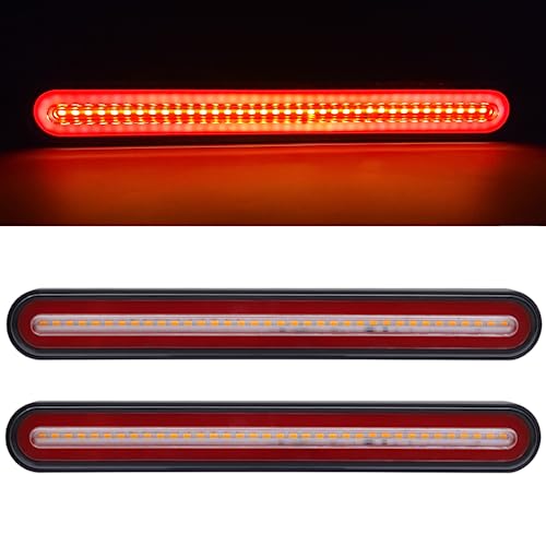 【送料無料】LEDトレーラーテールライトバーステアリングテールライトブレーキライトバー 12V 汎用