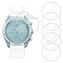 【6枚セッ】For OMEGA X Swatch BIOCERAMIC MOONSWATCH 32mm フィルム Mosasa オメガ スウォッチ 保護フィルム 24時間自動修復技術 柔らかい 気泡ゼロ 指紋防止 高感度 飛散防止 反射低減