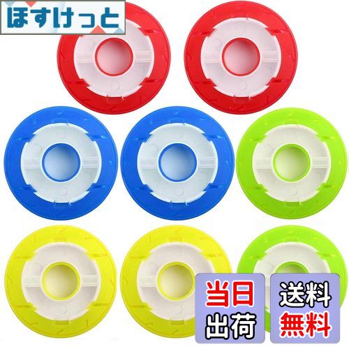 【送料無料】DFsucces 仕掛け巻き スプール シリコン 釣りライン巻 釣り糸ボビン 釣り糸保護収納、釣り..