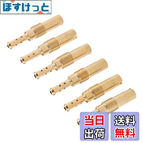 【送料無料】F Fityle 6個 パイロットジェット スロージェット #32#35#38#40#42#45