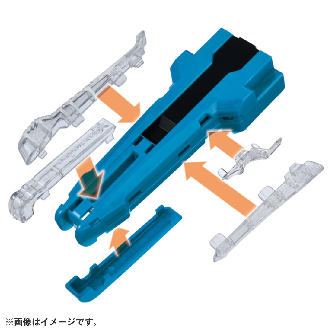 【送料無料】BEYBLADE X ベイブレードX BX-42 ラバーカスタムグリップ ブルーVer.