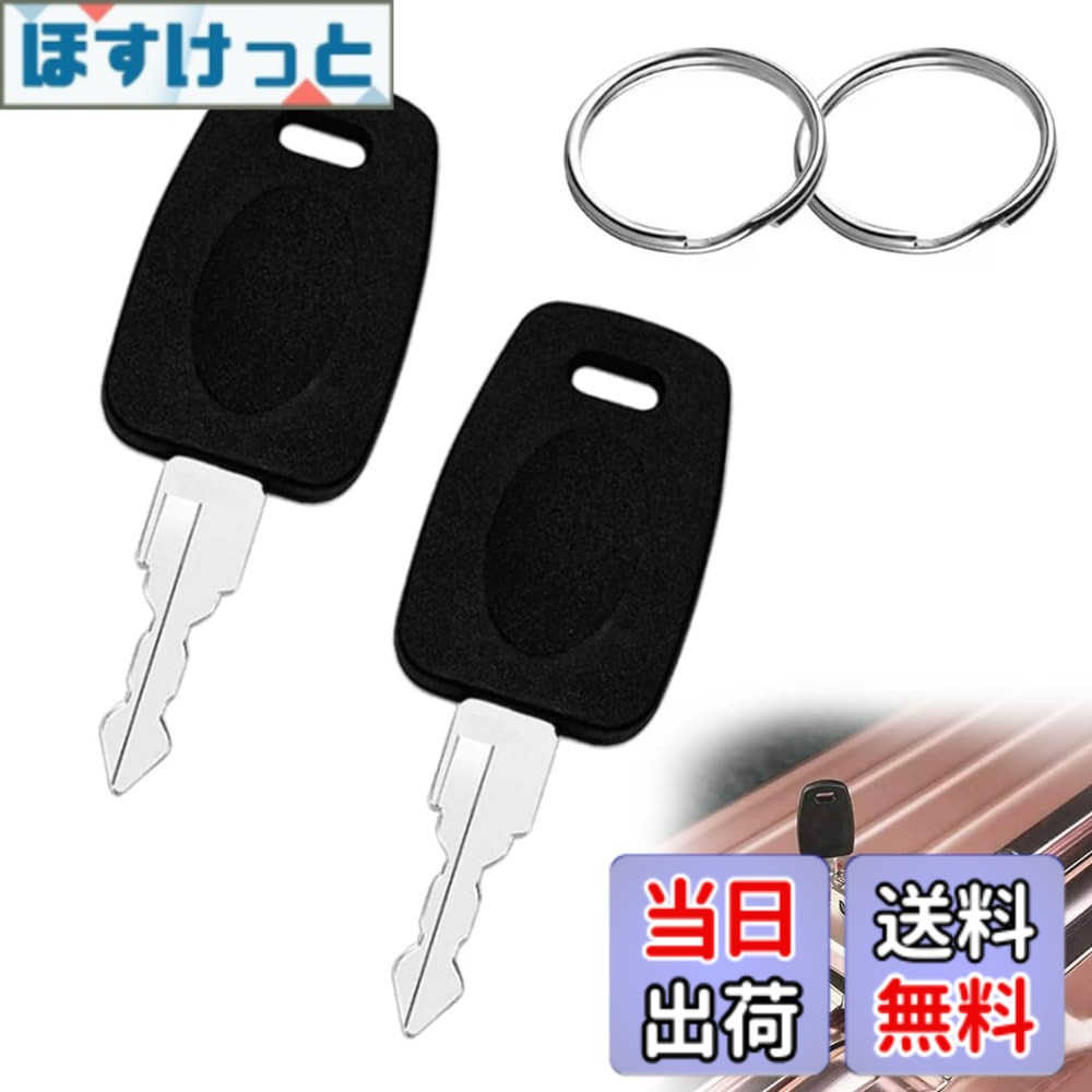 【送料無料】UrbanPulse TSA 鍵 TSA002/TSA007用のロックキー 鍵 マスターキー トラベルバッグ鍵 荷物スーツケース鍵 マスターキー 海外旅行 出張 便利グッズ キャリングケース キー 2本セット 色：ブラック hosket-10172535 ほすけっと楽天市場店 パッケージ画像