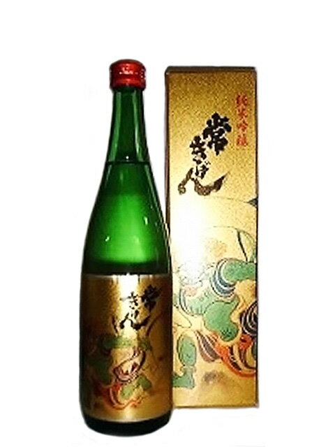 常きげん 純米吟醸 風神 1800ml 化粧箱入り【日本酒 地酒 石川 加賀 父の日 敬老の日 傘寿・米寿祝い お中元 お歳暮】