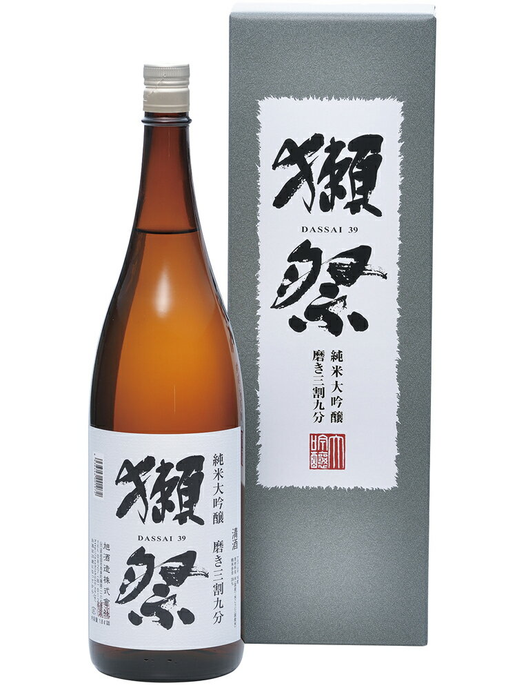 獺祭(だっさい) 純米大吟醸 磨き 三割九分 1800ml DX箱入り 