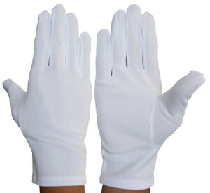 2000(ナイロントリコットW)婦人用ナイロン手袋　左右なし　ナイロンセーム(12双)バスガイド・礼装用・結婚式・口丸・手袋)(ナイロン手袋白)東レ　S　M　L　LL(ナイロンスムース礼装用)白い手袋