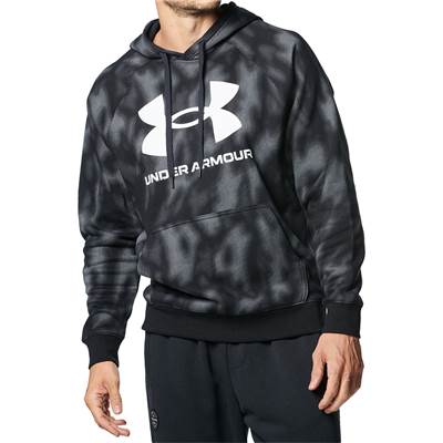 アンダーアーマー UNDER ARMOUR メンズ トレーニング UAライバルフリース ビッグロゴ フーディー 1381331 フード 軽量 保温性 普段使い 裏起毛 速乾 カンガルーポケット 吸汗 スポーツ 運動 ジム