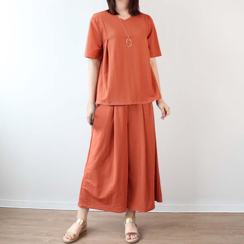 【セールM〜5L】モクロディ 肩タック カットソー tシャツ 大きいサイズ レディース 夏 半袖 【MB エムビーミントブリーズ】 婦人服 ファッション 30代 40代 50代 60代 ミセス おしゃれ 通販【返品交換不可】 11s hot-air-10022912 Hot-air 大きいサイズ レディース サンプル画像3