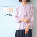 L/LL/3L/4L/5L/6L ゆったり ぽっちゃり 体型カバー ナチュラル服 大人 女性 きれいめ カジュアル オフィス