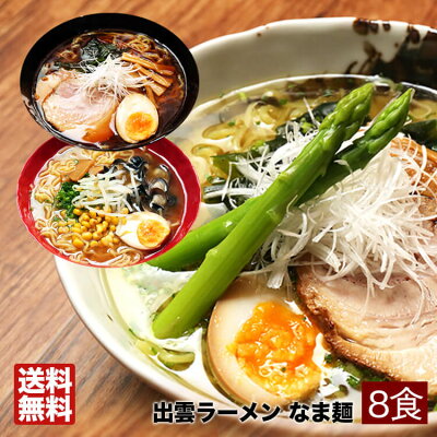 ほっとえむ 送料無料 出雲ラーメン なま麺(調味料付) お歳暮 お中元 ギフト