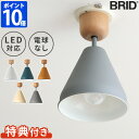 【特典付】オリカ カラー＆ウッド 1灯シーリング Olika COLOR WOOD 1BULB CEILING LIGHT 電球なし 照明 LED対応 BRID【ポイント10倍】