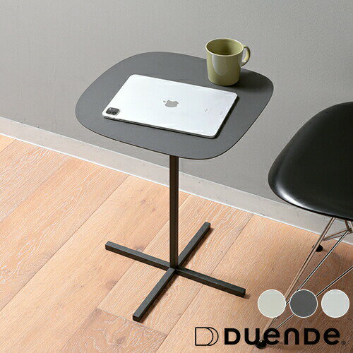 サイドテーブル デュエンデ DUENDE SOLID STEEL TABLE ソリッド スチール テーブル おしゃれ シンプル 1人用 コンパクト ミニテーブル コーヒーテーブル ナイトテーブル ロータイプ カフェテーブル 1本脚 ベッドサイド ソファ 玄関 一人暮らし ギフト DU0326【ポイント5倍】