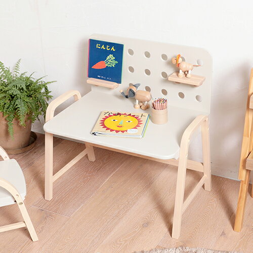 キッズデスク 市場 Kids Desk emy エミー 子供用 子ども 幼児 机 テーブル お絵描き机 勉強机 学習机 有孔ボード付き 木製 高さ調整 北欧 シンプル おしゃれ コンパクト かわいい ナチュラル …