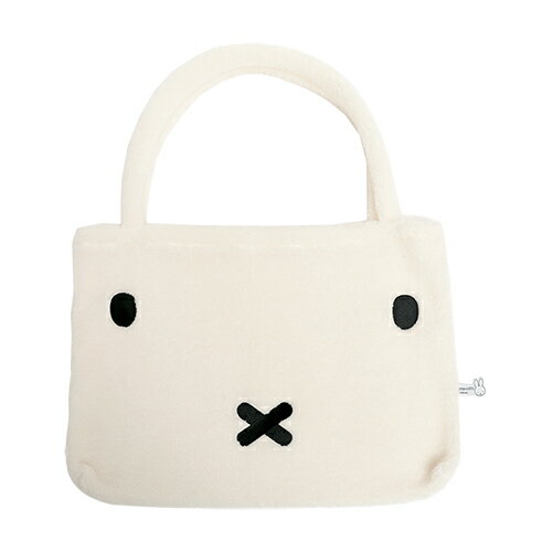 ミッフィー ボントントイズ BON TON TOYS Recycle Teddy トートバッグ リサイクル テディ ショッピングバッグ Miffy Shopping Bag 白 グッズ 大きめ エコバッグ 買い物バッグ 肩掛け うさぎ 顔 キャラクター シンプル もこもこ プレゼント BTT-013【ポイント5倍】