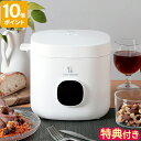【特典&レシピ付】低温調理器 アピックス APIX スローマイスター スロークッカー コンパクト 小型 蓋付き シンプル 電気鍋 サラダチキン ローストビーフ ...