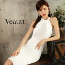 再入荷  /Veautt(ヴュート) /フロント /シフォン/ギャザー /アメリカンスリーブ /ミディアム /ドレス / VT09222 (by エンジェルアール) 