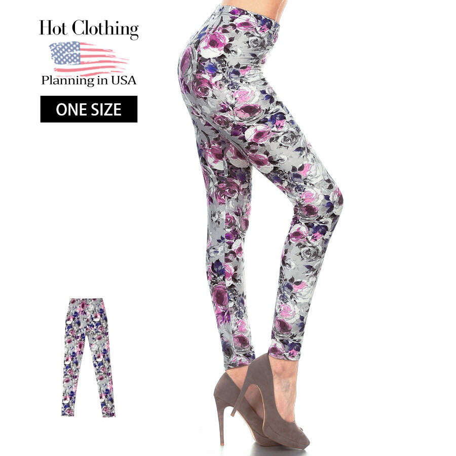  ԡ  쥮  10ʬ ͵ Leggings Depot 쥮󥹥ǥ ץ 쥮ѥ 쥮󥹥ѥ ѥ 5-inch long YOGA style banded lined floral printed knit legging with high ե꡼  襬 ͥݥ []