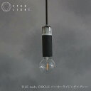 【予約販売】TILE made CIRCLE パーカーライジング×グレー【ペンダントライト 照明 真鍮 ライト 真鍮照明 真鍮ペンダント 金属照明 キッチン ダイニング CTSH LIGHT】