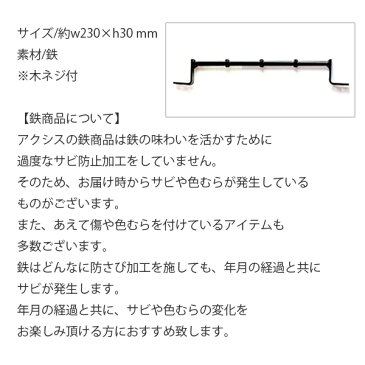 Towel Bar S【Towel Bar タオルバー キッチン 台所 トイレ 洗面所 タオル掛け タオル バー 鉄 インテリア デザイン おしゃれ 】消費者還元