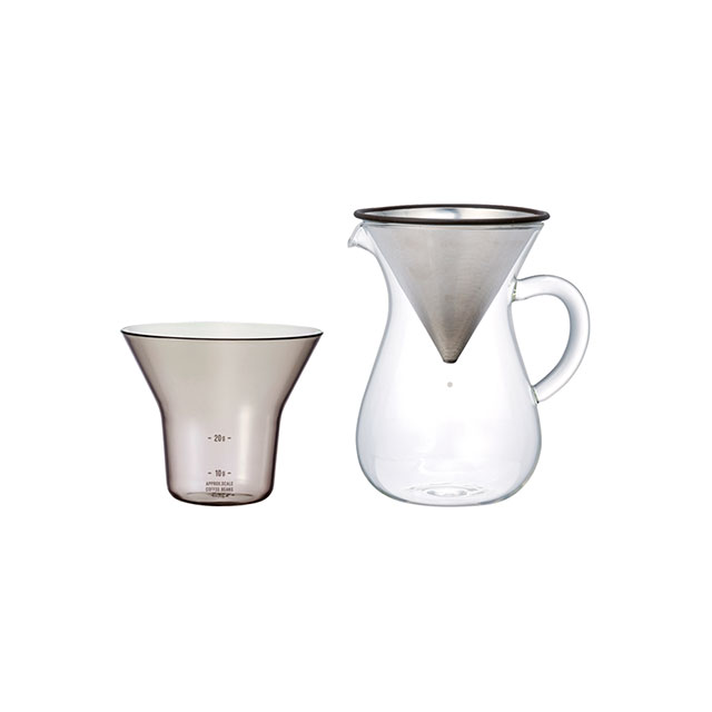 SLOWCOFFEESTYLEコーヒーカラフェセットステンレス300ml【COFFEEピッチャーハンドドリップステンレス珈琲紅茶SlowCoffeeStyleスローコーヒースタイルキントーKINTO】