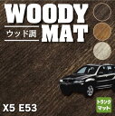 【5/1(水)24h限定 P5倍】BMW X5 (E53) トランクマット ラゲッジマット ◆ウッド調カーペット 木目 HOTFIELD 光触媒抗菌加工 送料無料 マット 車 カーマット カーペット 車用品 カー用品 日本製 ホットフィールド ラゲッジ グッズ パーツ おしゃれ