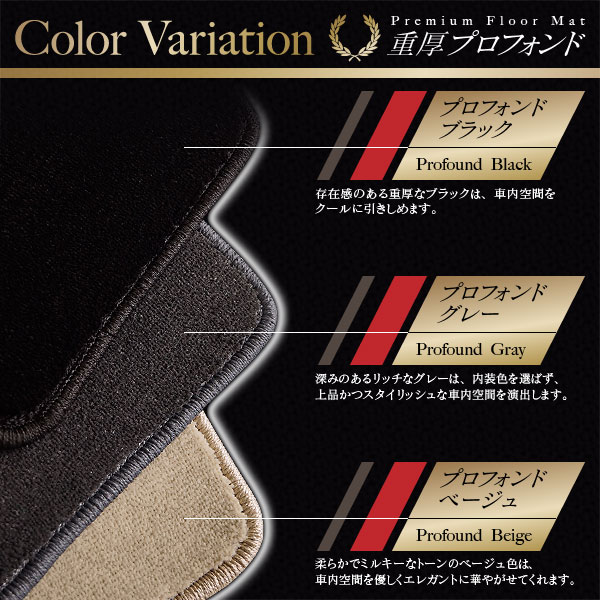 【P5倍 11/19(金)20:00〜】ベンツ Cクラス セダン ワゴン (W205) フロアマット ◆重厚Profound◆HOTFIELD 光触媒抗菌加工|送料無料 メルセデスベンツ マット 車 運転席 助手席 カーマット カー用品 日本製 セダン benz メルセデス ベンツcクラス フロア パーツ フロント