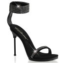 FABULICIOUS by PLEASER CHIC-40 レディース プラットフォーム ラインストーン アンクルカフ サンダル