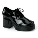 【FUNTASMA】JAZZ-02 プリーザー メンズ　プラットフォーム ドレスシューズ Black Patent, Black PU, White Patent, Zebra Fur アメリカから直送、受注からお届けまでは約2週間かかります。ご了承ください。 当店は、アメリカロサンゼルスを本店とする海外ショップです。 通関時に関税・輸入消費税が課税される可能性があります。 商品お届けまでに、2週間程度かかります。 ・素材：　PU, パテント、フェイクファー ・ヒール　8.9cm プラットフォーム　3.8cm 　　