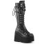 DEMONIA by PLEASER KERA-200 プリーザー レディース プラットフォーム D-リング 編み上げ ニーハイブーツ 22,499円