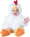 【Quenny】クイニ― 11751-RD Infant White Chick Romper ベイビー ホワイトチック ロンパー コスチューム