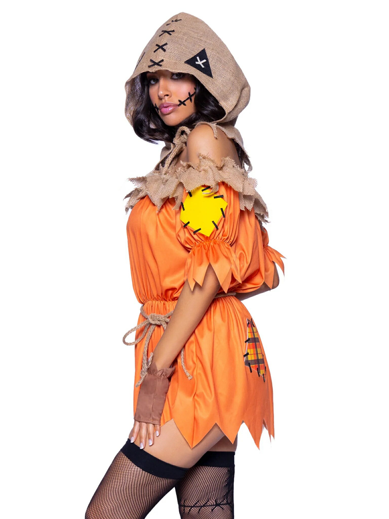 コスチュー レッグアベニュー 87144 Spooky Trickster Costume レディース スケアクロー/かかし コスチューム：HOT GIRL けまでに