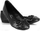 1031 by Ellie Shoes 016-MILA-G Glitter Flat With Bow fB[X {Et Ob^[ oG tbg