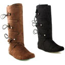 1031 by Ellie Shoes 111-THOMAS Men's Microfiber Lace Over Mid Calf Boots Y n[t/j[nC u[c nEBRXv