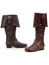 1031 by Ellie Shoes 121-JACK Men 039 s Pirate Boot メンズ バックルストラップ付き ニーハイ ブーツ ハロウィンコスプレ パイレーツ/ルネッサンス