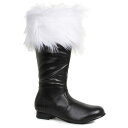 1031 by Ellie Shoes 121-NICK Men's Knee High Boots with Fur メンズ ファートリム ニーハイ サンタ ブーツ ハロウィンクリスマスコスプレ　 カラー：ブラック アメリカから直送、受注からお届けまでは約2週間かかります。ご了承ください。 当店は、アメリカロサンゼルスを本店とする海外ショップです。 通関時に関税・輸入消費税が課税される可能性があります。 商品お届けまでに、2週間程度かかります。 ・素材：　PU, フェイクファー ・ヒール： 2.5cm 　　