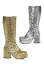 1031 by Ellie Shoes 312-ROCKER Men's Glitter Knee High Boot Y X[Ob^[ j[nC u[c nEBRXv@S[S[