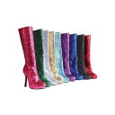 Ellie Shoes 421-ZARA WOMENeS Knee-High Boot with Glitter fB[X Ob^[ j[nC u[c nEBRXv X[p[q[[ S[S[ NX}X