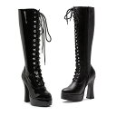 Ellie Shoes 557-GINA WOMENeS Stretch Knee Boot W/Innerzipper fB[X Ci[Wbp[t [XAbv j[nC u[c nEBRXv