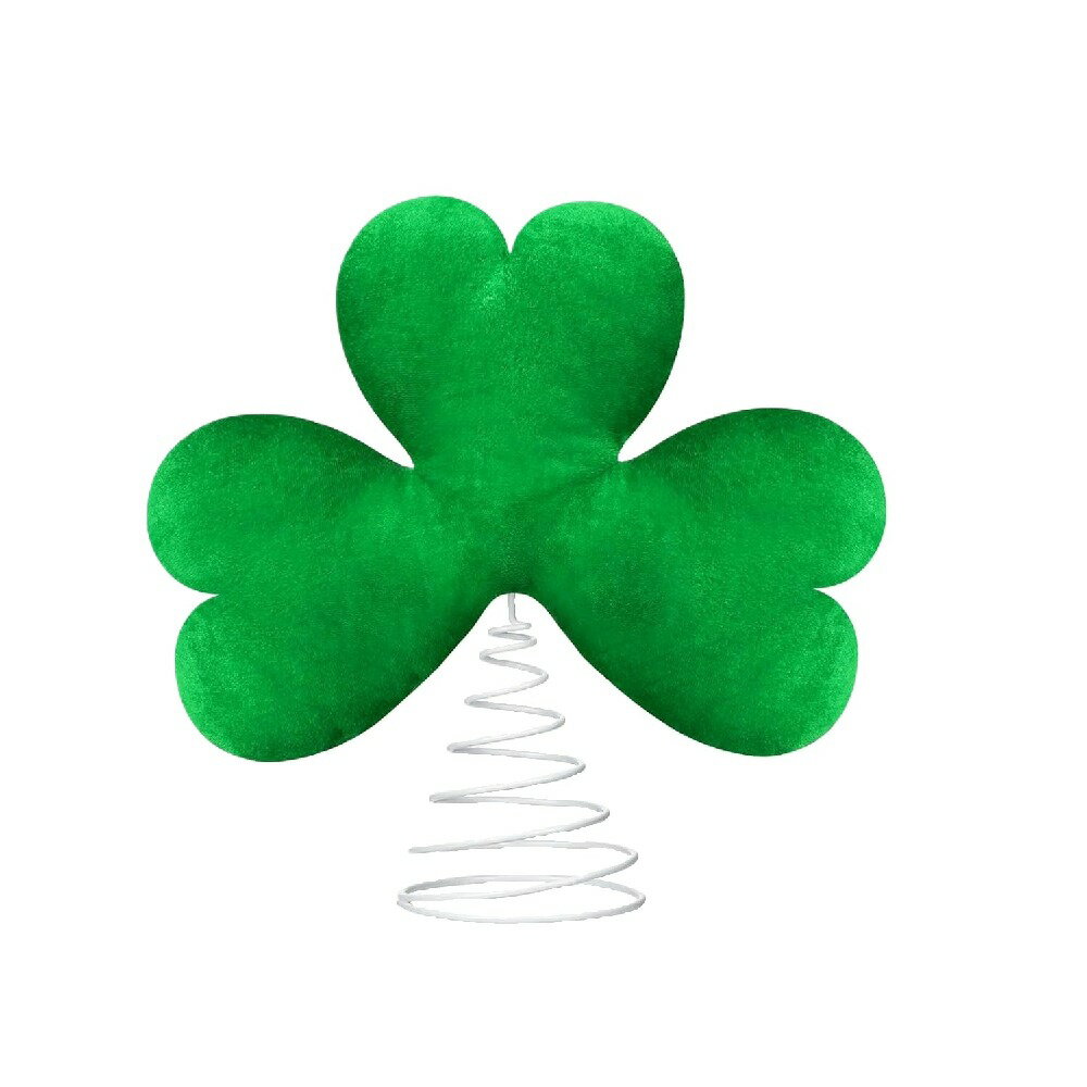 アイルランドの緑の装飾木の屋根の置物聖パトリックの祝日のパーティーの室内の配置