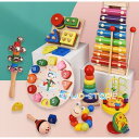 おもちゃ 知育玩具 木のおもちゃセット 出産祝い 1歳 2歳 3歳 男女誕生日 プレゼント 楽器 おもちゃ 9点 3点(3)