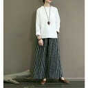 リネンワイドパンツ リネンパンツ レディース ハイウエスト パンツ 夏 薄手 ハイウエスト ワイドパンツ ロングパンツ 韓国ファッション