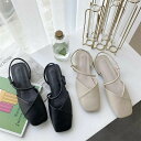 サンダル レディース フラット シューズ パンプス ローヒール 春 夏 履きやすい カジュアル ストラップ お洒落 上品 OL 通勤 30代 40代 50代