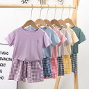 パジャマ 親子 パジャマ ペア ペアルック 親子 お揃い パジャマ 半袖/7分袖 ルームウェア 子供服 男の子 女の子 キッズ 部屋着 春 夏 薄手(4)