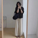 セットアップ レディース カジュアル 夏 大きいサイズ 上下セット シャツ