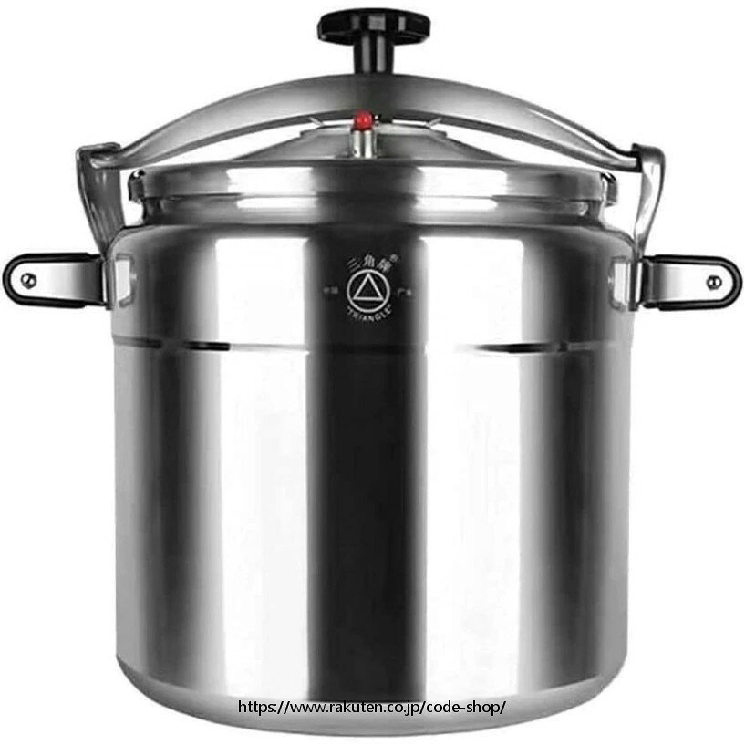 オール熱源対応大型圧力鍋 業務用 7-50L大容量 防爆 気密性が高く 圧力鍋 304ステンレス鋼両手鍋 超高..